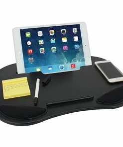 TVTimeDirect Smart Lap Desk With Media Slot (Pink)