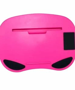 TVTimeDirect Smart Lap Desk With Media Slot (Pink)