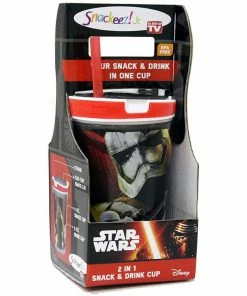 TVTimeDirect Snackeez Jr-2-in-1 Snack & Drink Cup Star Wars 7 Movie Complete Collection