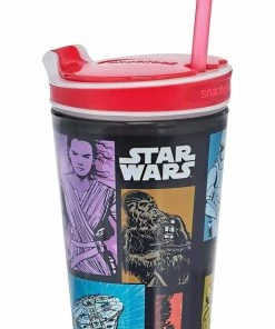 TVTimeDirect Snackeez Jr - 2-in-1 Snack & Drink Cup Star Wars 7 Movie Edition (Single,Assorted)