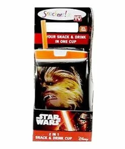 TVTimeDirect Snackeez Jr - 2-in-1 Snack & Drink Cup Star Wars 7 Movie Edition (Single,Assorted) 9 TVTimeDirect Snackeez Jr - 2-in-1 Snack & Drink Cup Star Wars 7 Movie Edition (Single,Assorted)