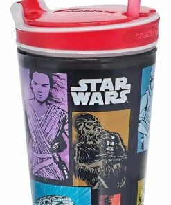 TVTimeDirect Kitchen Snackeez Jr - 2-in-1 Snack & Drink Cup Star Wars 7 Movie Edition (Assorted) 2PK