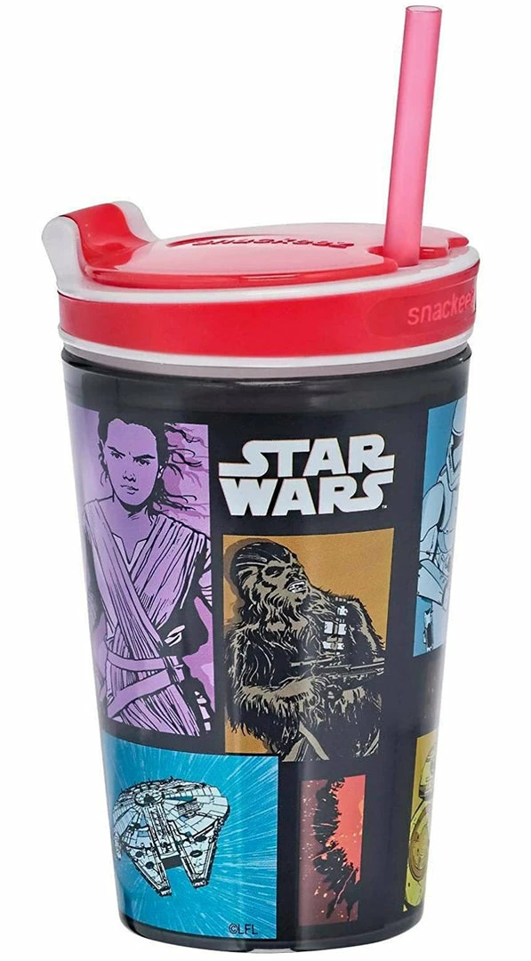 TVTimeDirect Snackeez Jr - 2-in-1 Snack & Drink Cup Star Wars 7 Movie Edition (Single,Assorted) 3 TVTimeDirect Snackeez Jr - 2-in-1 Snack & Drink Cup Star Wars 7 Movie Edition (Single,Assorted)