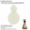 TVTimeDirect Candle By The Hour - 100 Hour Snowman Refill (20657R)