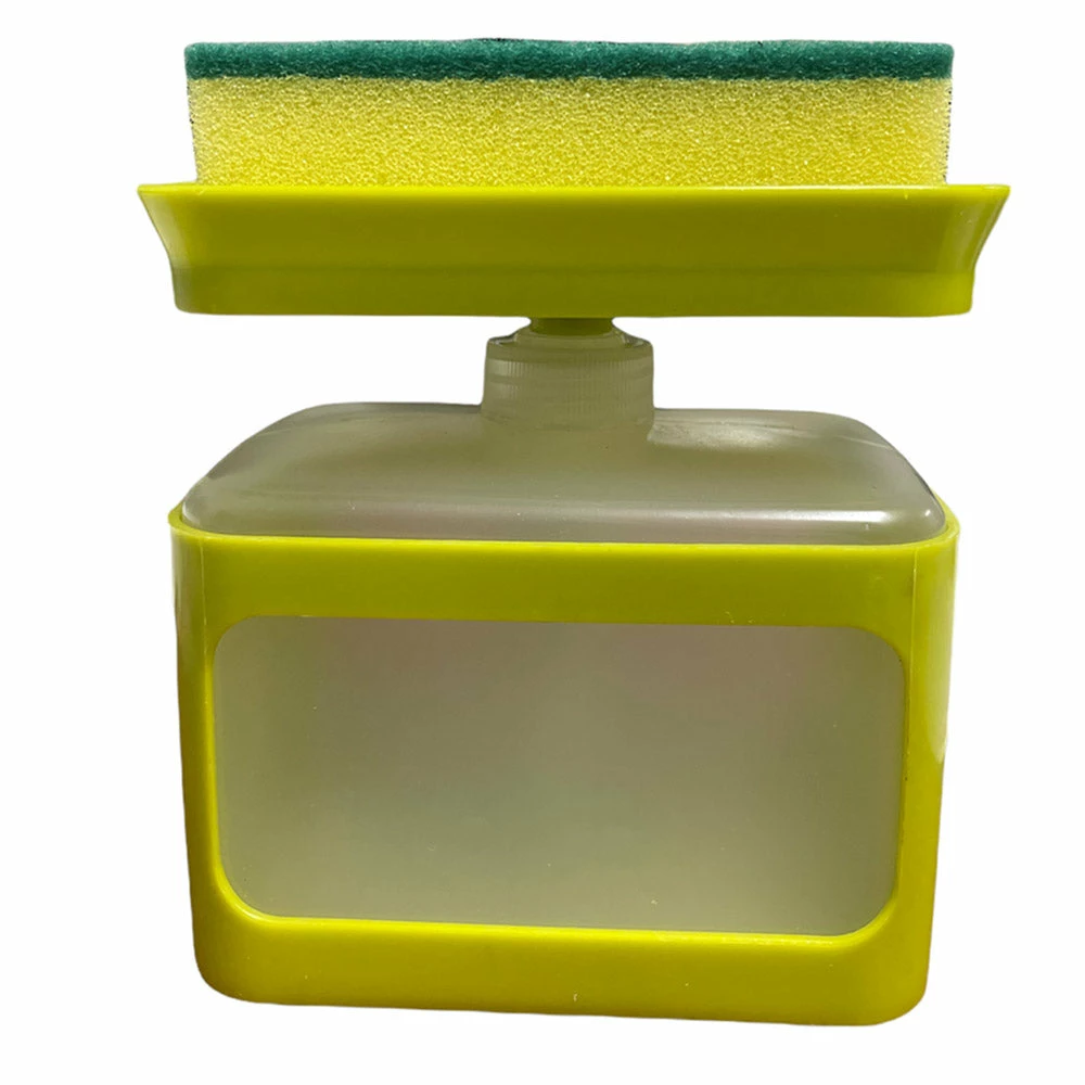 TVTimeDirect Kitchen Soap Pump & Dish Sponge Set 6 TVTimeDirect Kitchen Soap Pump & Dish Sponge Set