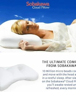 TVTimeDirect Sobakawa Cloud Pillow 12.6" X 18.5" X 3.15" Bed & Bath 8 TVTimeDirect Sobakawa Cloud Pillow 12.6