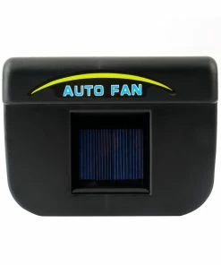 TVTimeDirect Auto Fan Solar Powered Ventilation System Automotive