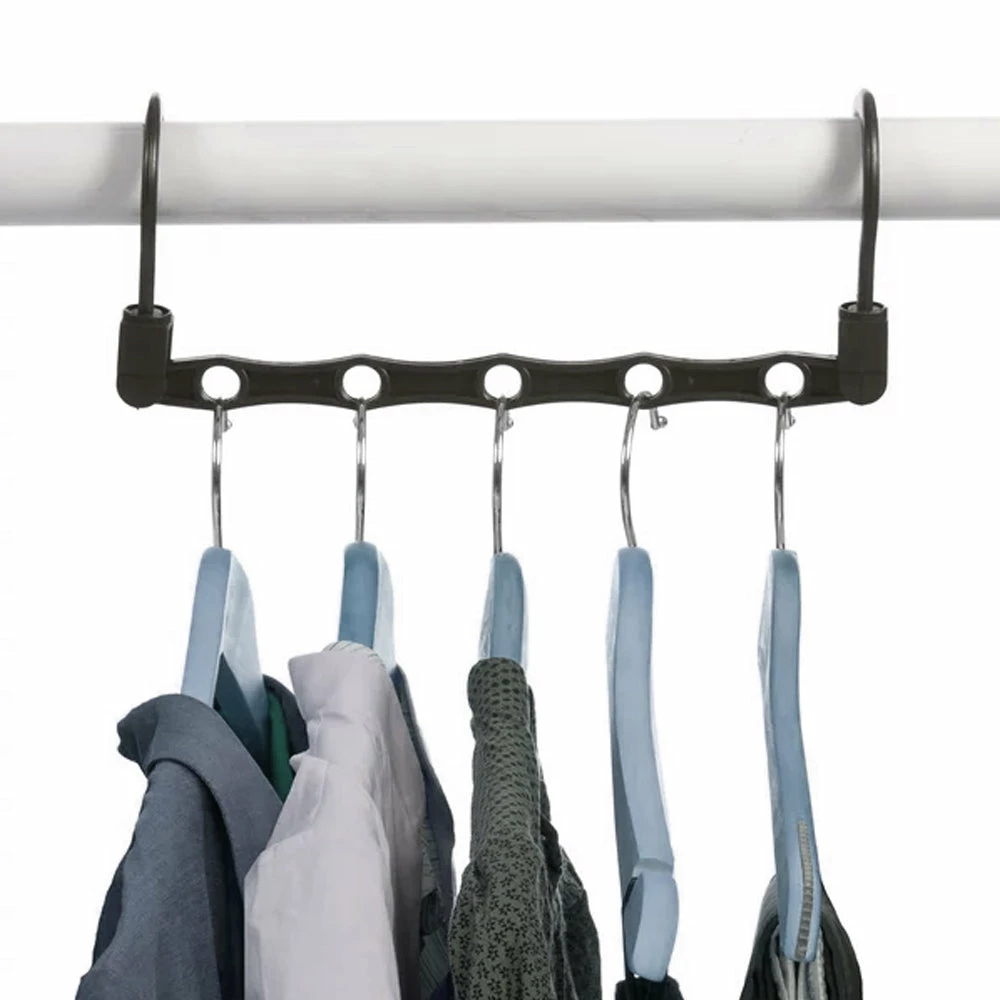 TVTimeDirect Houseware Space Saver Hangers Closet Organizer Triple Room- 2 Pack 5 TVTimeDirect Houseware Space Saver Hangers Closet Organizer Triple Room- 2 Pack