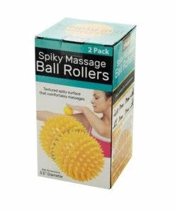TVTimeDirect Spiky Massage Ball- 2 Pack Bed & Bath