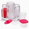TVTimeDirect Spin And Store Food Storage (8 Oz, 16 Oz And 24 Oz, Red Lids) Kitchen 2 TVTimeDirect Spin And Store Food Storage (8 Oz, 16 Oz And 24 Oz, Red Lids) Kitchen