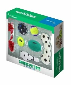 TVTimeDirect Pets Fine Life Sports Pet Toys- 7 Piece Set