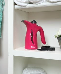 TVTimeDirect Steamfast - Compact Fabric Travel Steamer - SF-435P (Pink)
