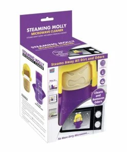 TVTimeDirect Kitchen Steaming Molly Microwave Cleaner 6 TVTimeDirect Kitchen Steaming Molly Microwave Cleaner