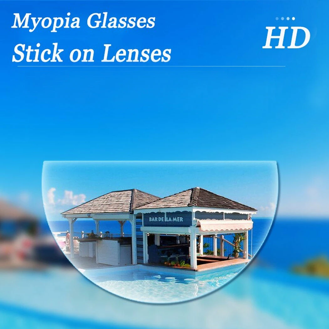 TVTimeDirect Stick-on Nearsighted Myopia Lenses Readers (-400) New Arrivals 5 TVTimeDirect Stick-on Nearsighted Myopia Lenses Readers (-400) New Arrivals