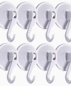 TVTimeDirect Ideas In Motion 8 Piece Stick Up Suction Hook Set School And Office Supplies