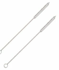 TVTimeDirect Kitchen Drinking Straw Cleaning Brush (Two Pack)