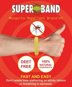 TVTimeDirect Superband Insect Repelling Bracelet In Spanish