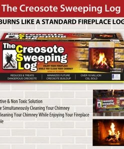 TVTimeDirect Houseware The Creosote Sweeping Log