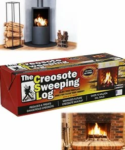 TVTimeDirect Houseware CSL Creosote Sweeping Log