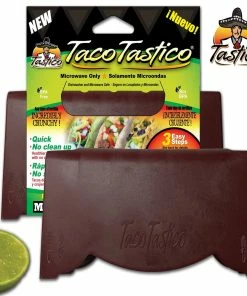 TVTimeDirect Houseware Taco Tastico 2 Pack - Microwave Taco Shell Maker - Save!