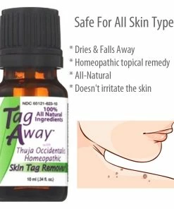 TVTimeDirect Health & Beauty Tag Away Skin Tag Removal, 10mL (0.34 Fl. Oz. )