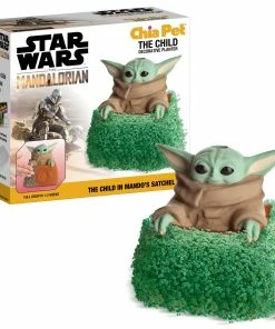 TVTimeDirect Chia Pet Planter - Star Wars Yoda The Child In Mando's Satchel Chia Pets