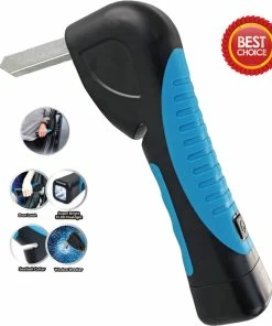 TVTimeDirect Automotive Auto Cane - Portable Car Cane With Built-in Flashlight