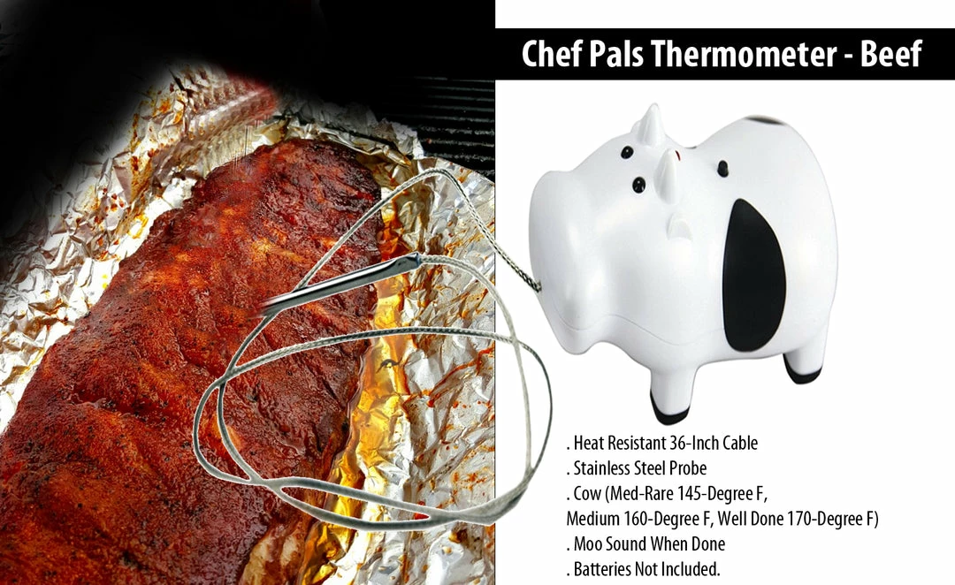 TVTimeDirect Chef Pals Thermometer - Beef Kitchen 3 TVTimeDirect Chef Pals Thermometer - Beef Kitchen