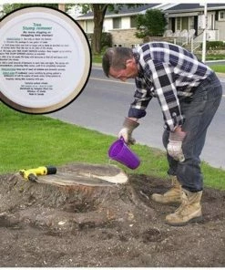 TVTimeDirect Tree Stump Remover, 14 Oz.-Biodegradable Formula - No Digging-