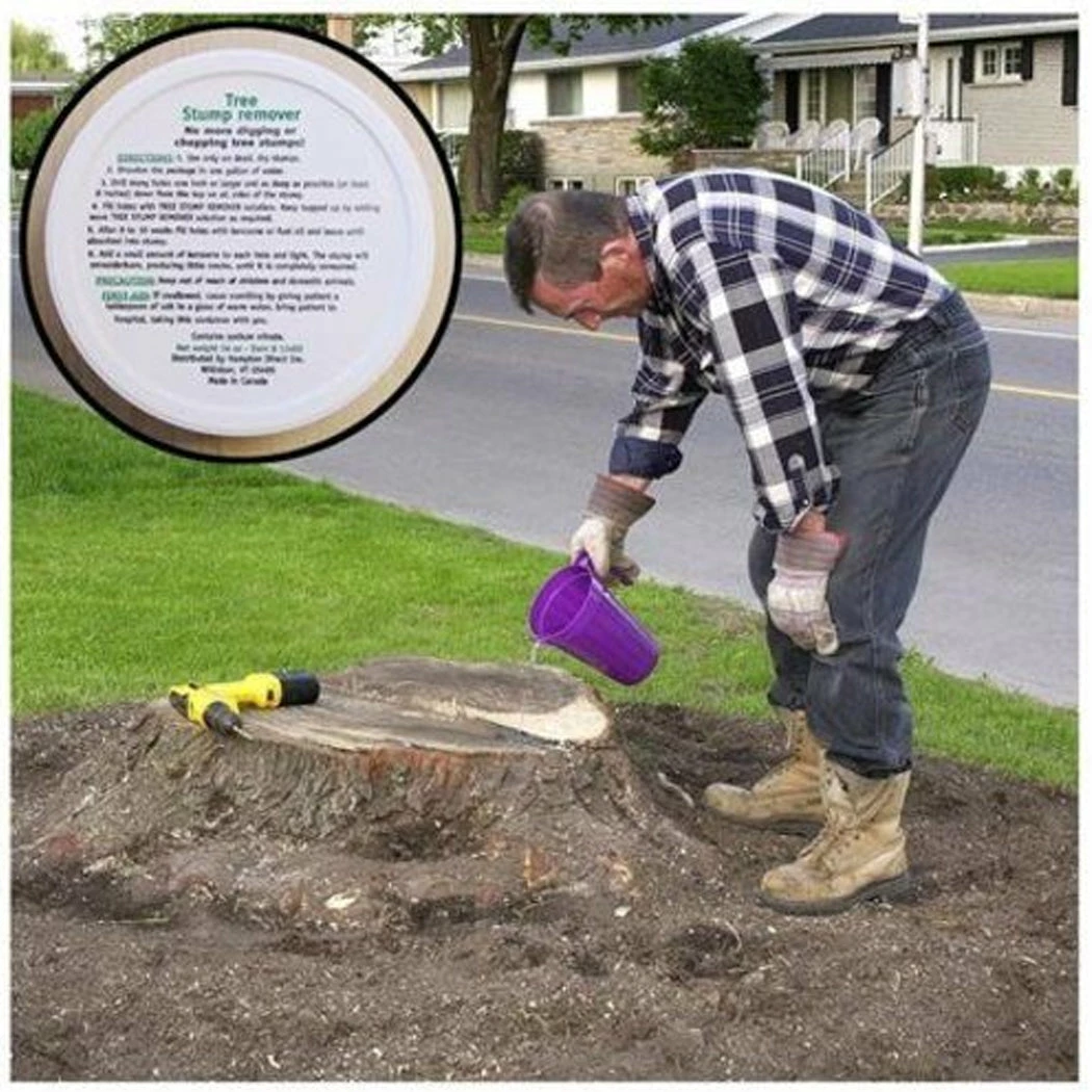 TVTimeDirect Tree Stump Remover, 14 Oz.-Biodegradable Formula - No Digging- 4 TVTimeDirect Tree Stump Remover, 14 Oz.-Biodegradable Formula - No Digging-