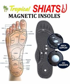TVTimeDirect Tropical Shiatsu Acupressure Insoles- Extra Large- W 11.5-13/M 10.5-12 Clothing & Accessories