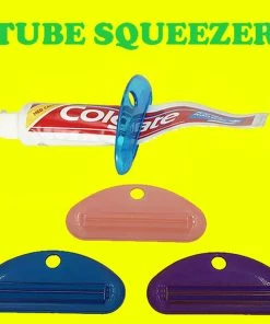 TVTimeDirect Health & Beauty Squeeze It Assorted Color Multipurpose Tube Squeezer, Set Of 3