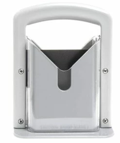 TVTimeDirect Amazing Bagel Slicer With Safety Slicing Guide - White