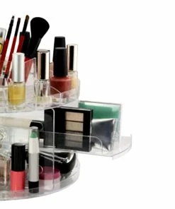 TVTimeDirect Acrylic Jewelry & Cosmetic Storage Organizer Houseware