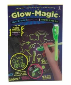 TVTimeDirect Glowing Blacklight Drawing Board And Pen