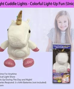 TVTimeDirect Bright Cuddle Lights - Colorful Light-Up Fun (Unicorn) Toys & Games