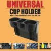 TVTimeDirect Automotive Universal Cup Holder Multi-Function Wedge Auto Cup Holder