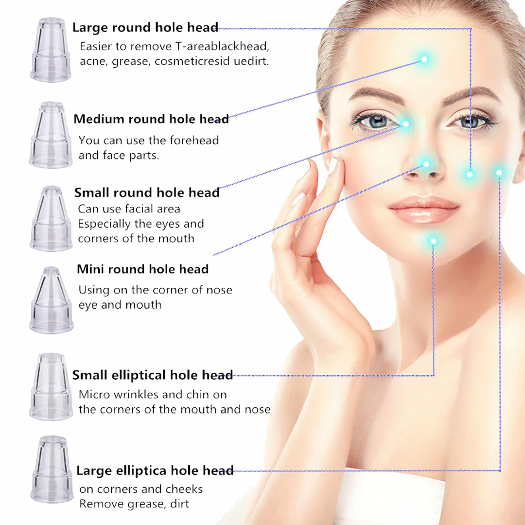 TVTimeDirect VLEE Blackhead Acne Remover Health & Beauty 6 TVTimeDirect VLEE Blackhead Acne Remover Health & Beauty