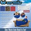 TVTimeDirect Warmie- Cozy Blanket With Sleeves (Leopard 70" X 50")