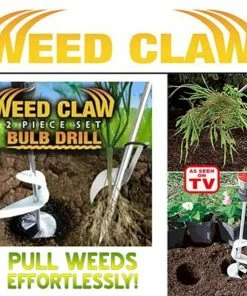 TVTimeDirect Weed Claw And Bulb Drill Houseware