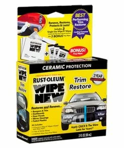TVTimeDirect Wipe New Trim Restorer Wipe-On Applicator - 6 Pack Automotive