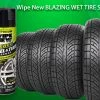 TVTimeDirect Wipe New BLAZING WET TIRE SHINE, 15 Fl. Oz.