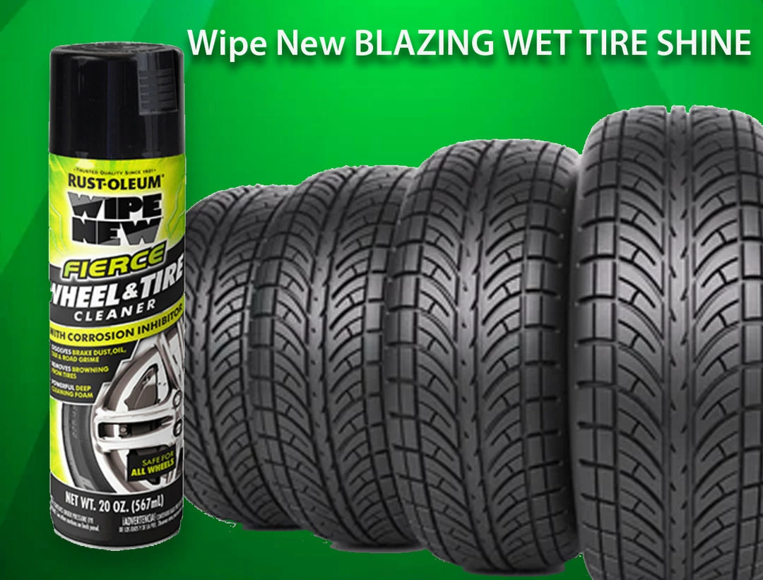 TVTimeDirect Wipe New BLAZING WET TIRE SHINE, 15 Fl. Oz. 3 TVTimeDirect Wipe New BLAZING WET TIRE SHINE, 15 Fl. Oz.