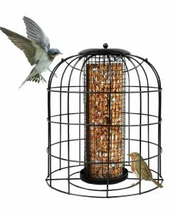 TVTimeDirect Pets Iron Wire Cage Bird Feeder