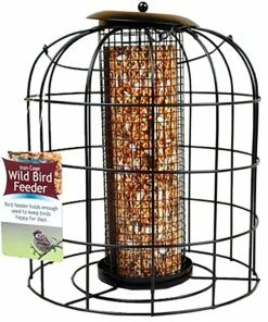 TVTimeDirect Pets Iron Wire Cage Bird Feeder