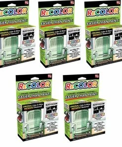 TVTimeDirect Wipe New Recolor Furniture Restorer Wipe-On Applicator ( Pack Of 5)