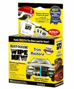 TVTimeDirect Wipe New Trim Restorer Wipe-On Applicator (1) Automotive