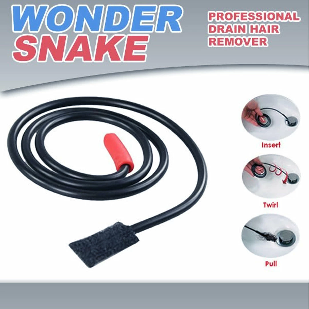 TVTimeDirect Wonder Snake - Drain Hair Removal Tool 3 TVTimeDirect Wonder Snake - Drain Hair Removal Tool