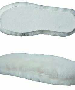 TVTimeDirect Natural Wool Insoles-100% Real Sheepskin (Women Size: 7.5)