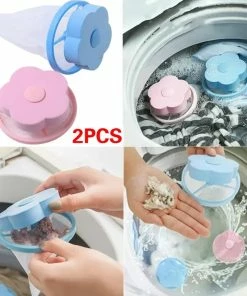 TVTimeDirect Washing Machine Lint And Hair Traps - 2 Pack Laundry And Cleaning